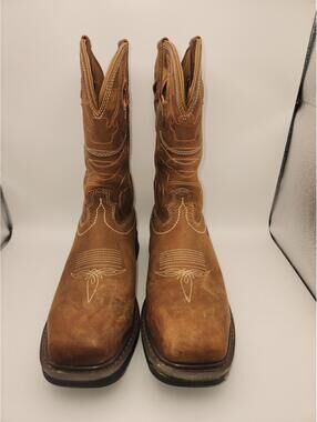 FRYE Steel Toe Boots, 6.5 Mens